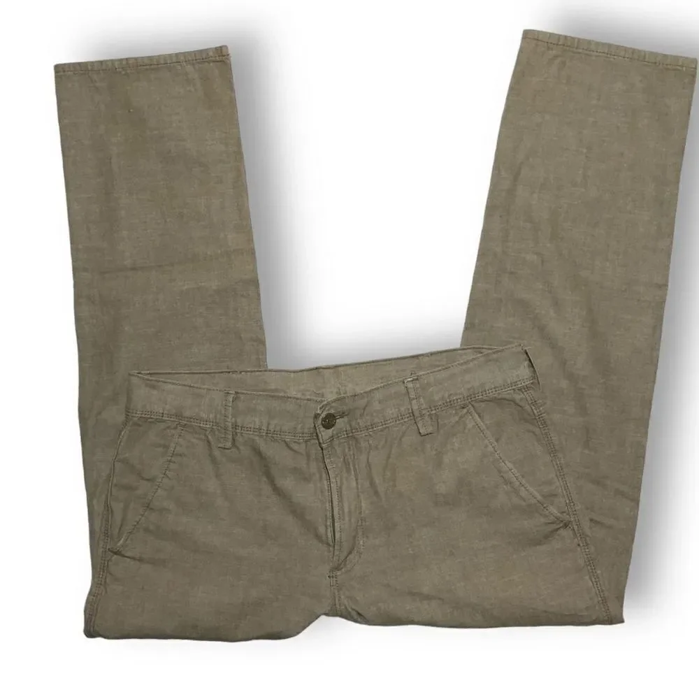 👖 Levi’s 511 Skinny Fit Men’s Brown Jeans Size‎ 38x30 Cotton Denim Casual Style